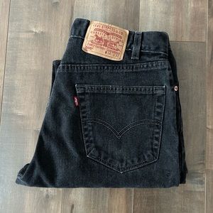 Vintage Levi’s 505 black jeans